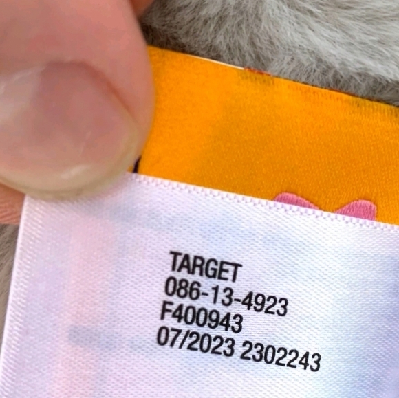 Gigglescape Elephant Stuffed Animal - Gigglescape Zoo Animal Gray Purple 19" NWT - Picture 6 of 11